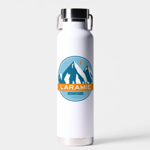 Laramie Mountains Wyoming Stars Moon Trinkflasche