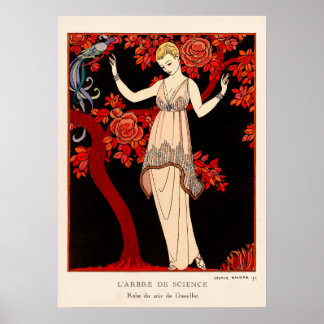 L'Arbre de science von George Barbier Poster
