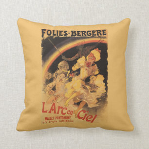 L'Arc-en-Ciel Ballett in Folies-Bergere Kissen