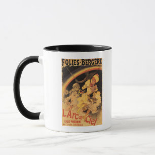L'Arc-en-Ciel Ballett in Folies-Bergere Tasse