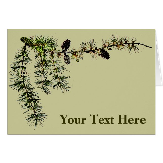 Larch Branch (Vorderseite (Horizontal))