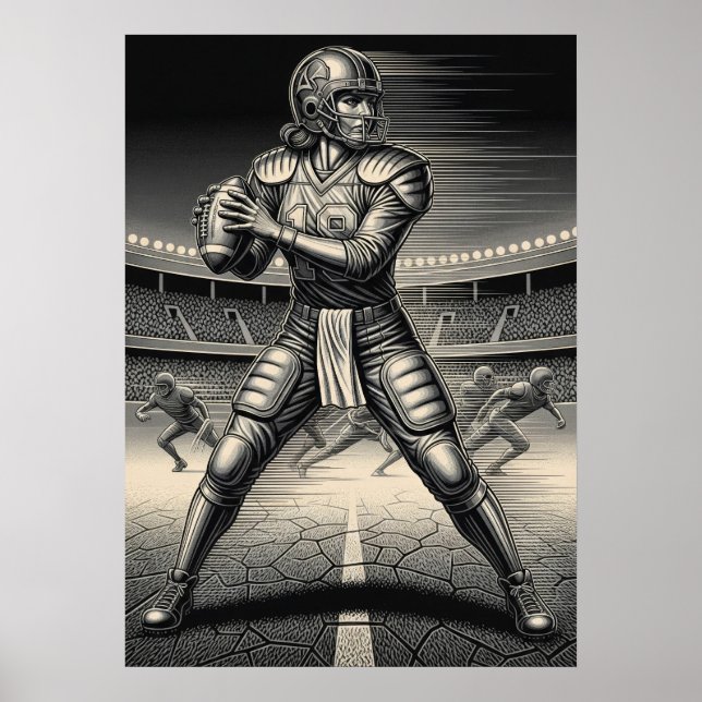 L'ARCHANGE DU GRIDIRON (Der Gridiron-Erzengel) Poster (Vorne)