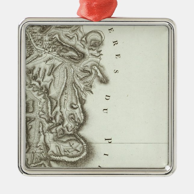 Larche Ornament Aus Metall (Vorne)