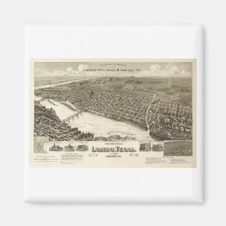 Laredo Texas 1890 Magnet