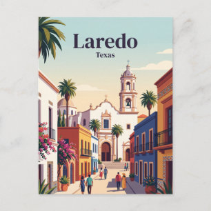Laredo Texas Postkarte