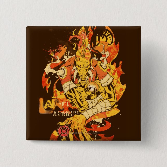 Larfleeze - Agent-Orange 10 Button (Vorderseite)