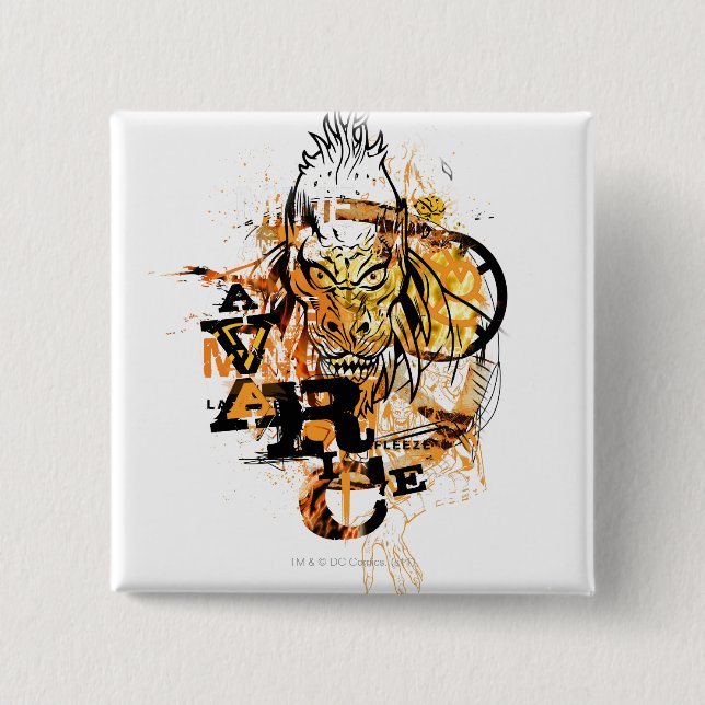 Larfleeze - Agent-Orange 11 Button (Vorderseite)