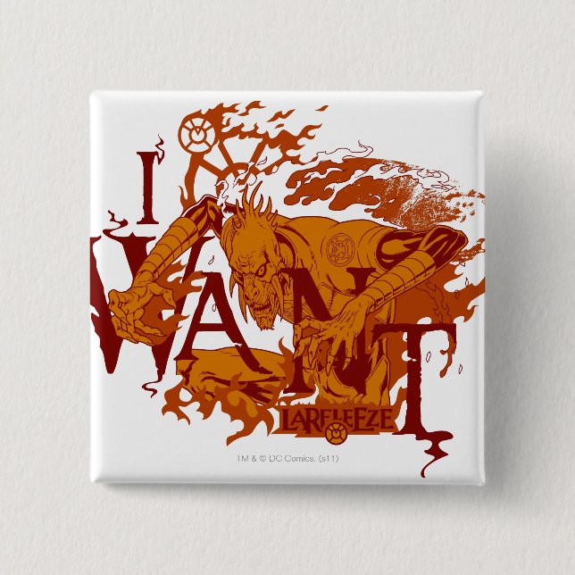 Larfleeze - Agent-Orange 12 Button (Vorderseite)