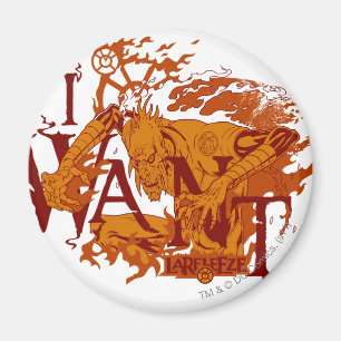 Larfleeze - Agent-Orange 12 Magnet