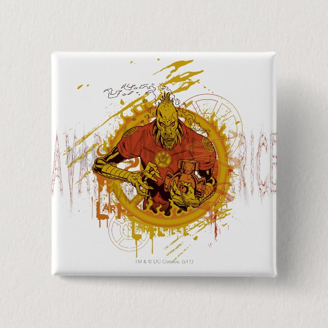 Larfleeze - Agent-Orange 14 Button (Vorderseite)