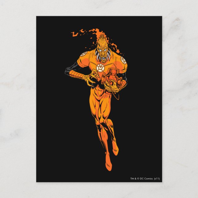 Larfleeze - Agent-Orange 4 Postkarte (Vorderseite)