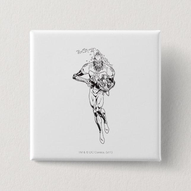 Larfleeze - Agent-Orange 6 Button (Vorderseite)