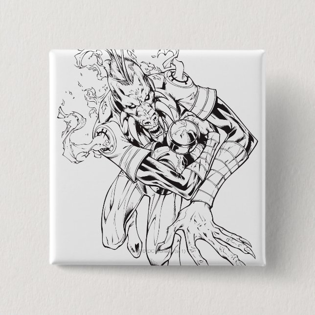 Larfleeze - Agent-Orange 9 Button