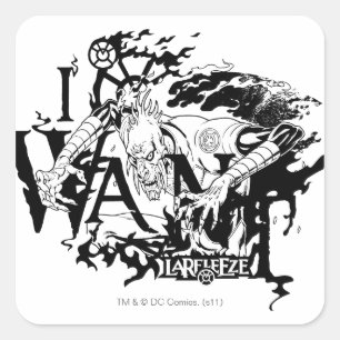 Larfleze - Agent Orange 13 Quadratischer Aufkleber