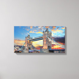 Large Canvas Print - London Tower Bridge Leinwanddruck