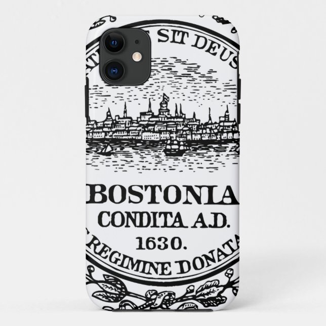 LARGE DRINT Boston Siegel Case-Mate iPhone Hülle (Rückseite)