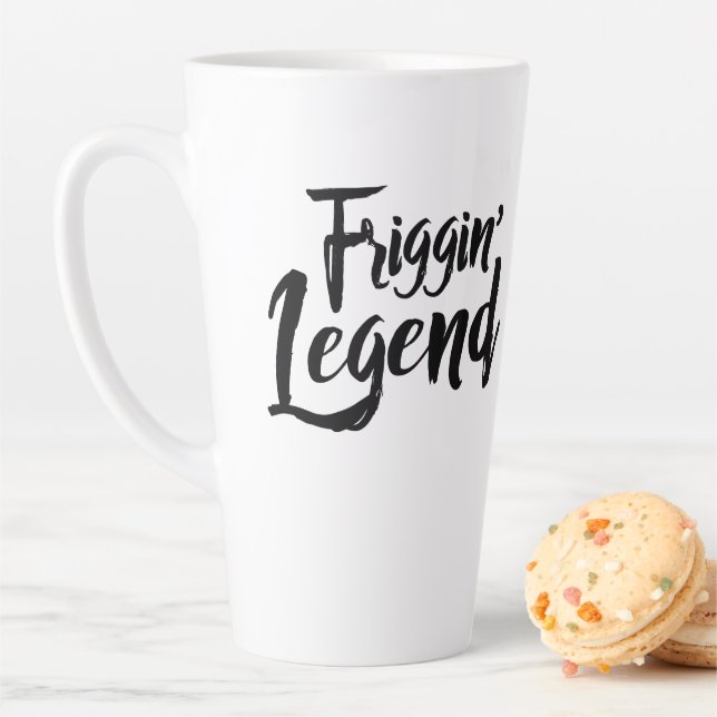 Large Latte Mug - Friggin' Legend Milchtasse (Beispiel)