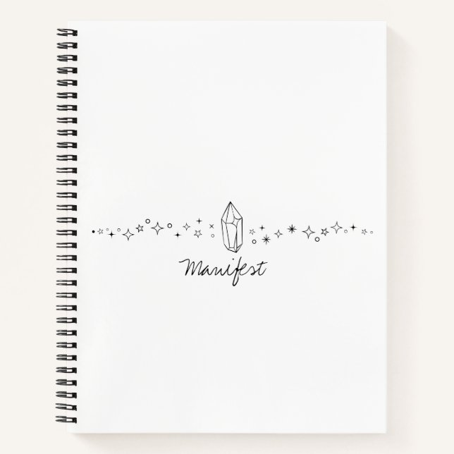Large Manifestation Journal Notizbuch (Vorderseite)