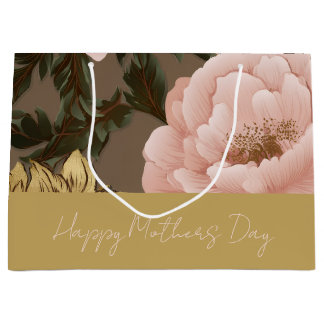 Large Oversized Floral Große Geschenktüte