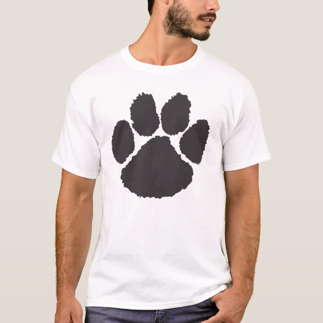 Large Paw Print tee (Vorderseite)