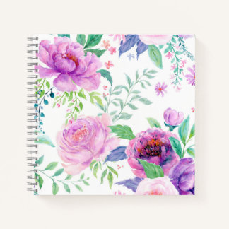 Large Peony Notizbuch