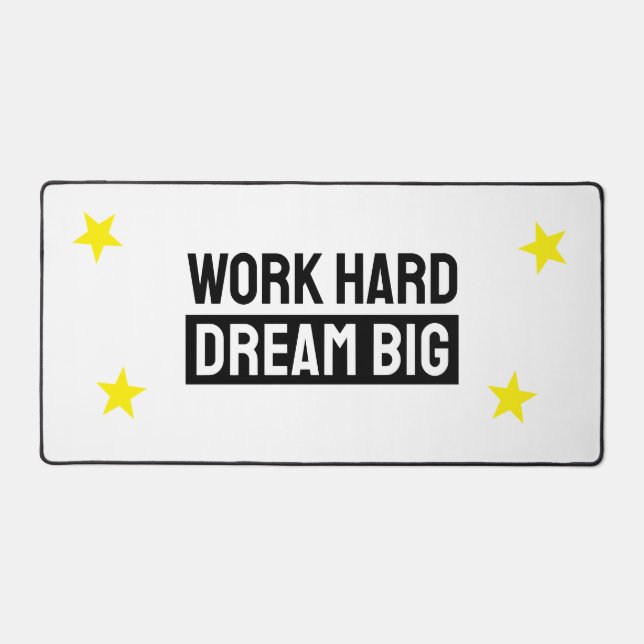 Large Personalized Schreibtischunterlage (Vorderseite)