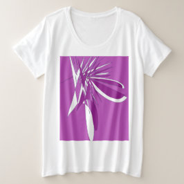 Large pink woman t Shirt / T Shirt rosa