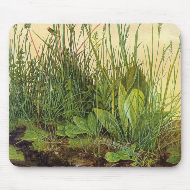 Large Turf - Albrecht Durer - c1503 Mousepad (Vorne)
