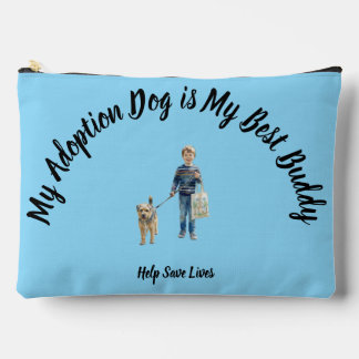 Large Zipper Pouch Zubehörtasche