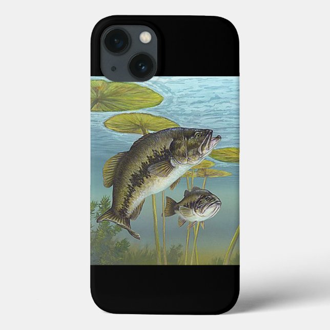 Largemouth Bass Case-Mate iPhone Hülle (Rückseite)