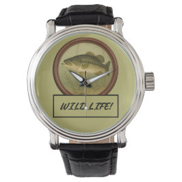 Largemouth Bass eWatch Armbanduhr