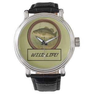 Largemouth Bass eWatch Armbanduhr