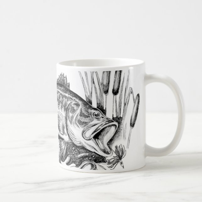Largemouth bass kaffeetasse (Rechts)
