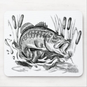 Largemouth Bass Mousepad
