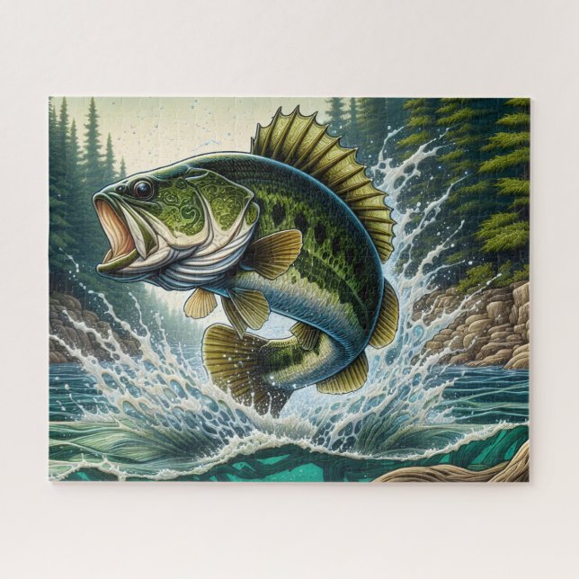 Largemouth Bass Puzzle (Horizontal)