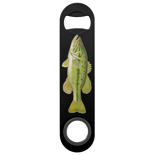 Largemouth bass speedflaschenöffner (Rückseite)