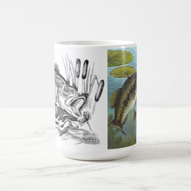 Largemouth Bass Tasse (Mittel)
