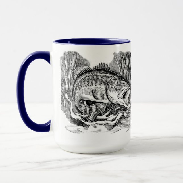 Largemouth Bass Tasse (Links)
