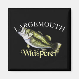 Largemouth Bass Whisperer Magnet