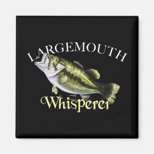 Largemouth Bass Whisperer Magnet