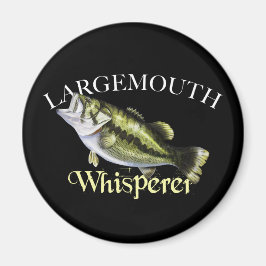 Largemouth Bass Whisperer Magnet