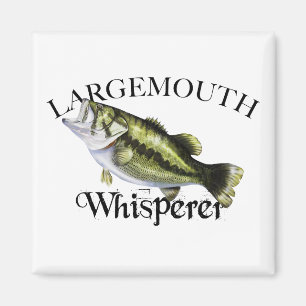 Largemouth Bass Whisperer Magnet
