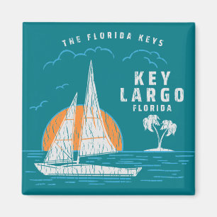 Largo Florida Segelboot Magnet