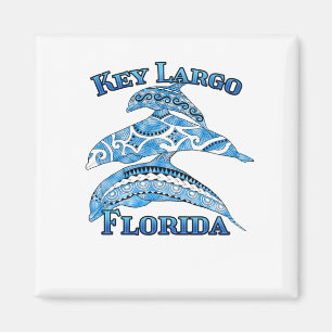 Largo Florida Vacation Delphine Magnet