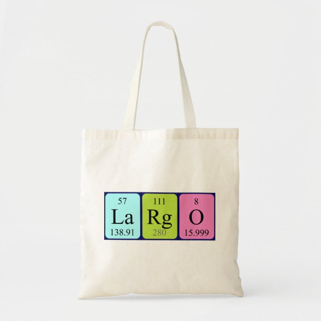 Largo Periodenname Tasche (Vorne)