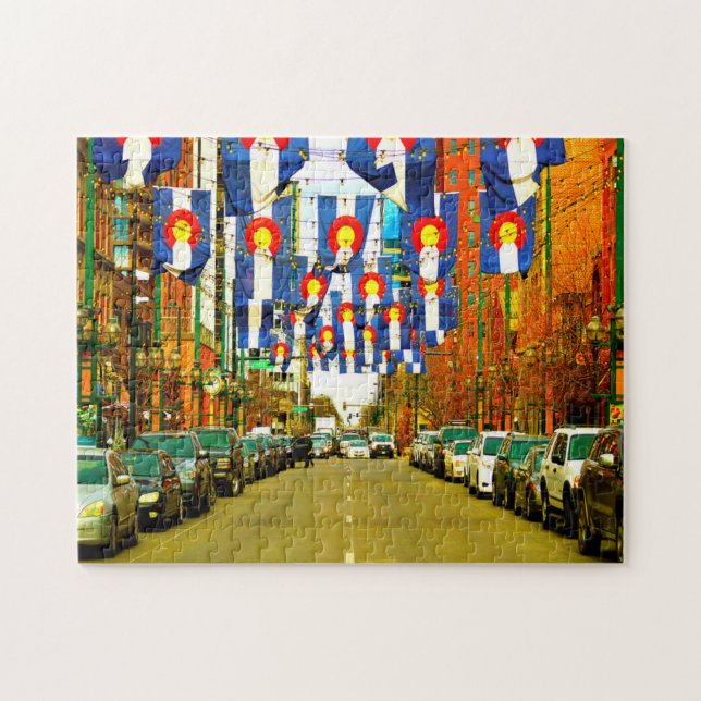 Larimer Street Denver Colorado. Puzzle (Horizontal)