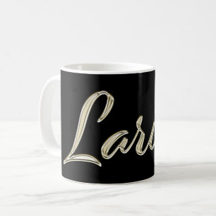 Larissa white gold Handwriting Tasse Kaffeetasse