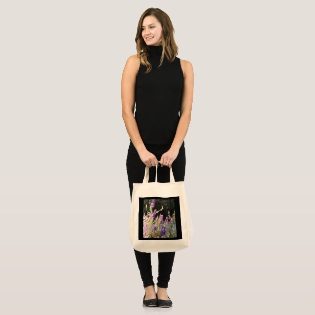 Lark Spur von GStuller Tragetasche (Vorderseite (Model))