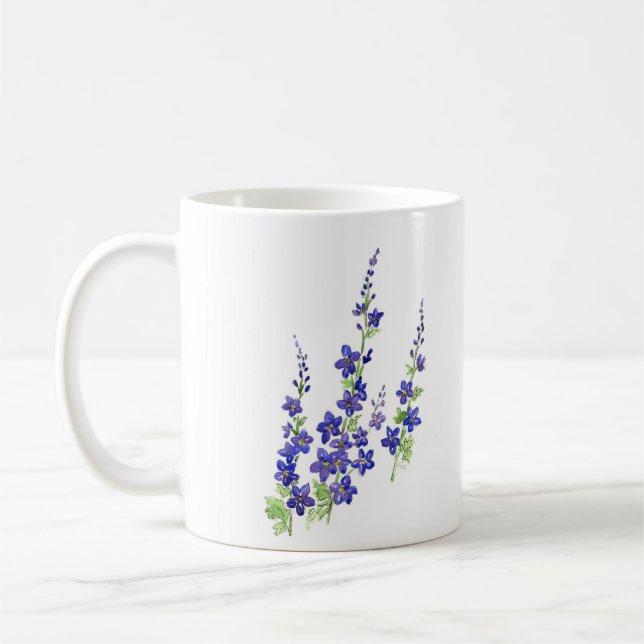 'Larkspur' Blume Kaffeetasse (Links)