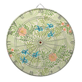 Larkspur Pattern (von William Morris) Dartscheibe